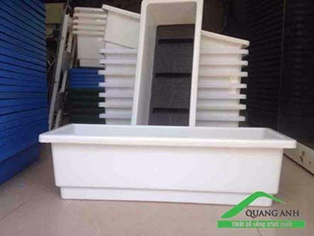Chậu nhựa trồng rau KT 67x24x20cm
