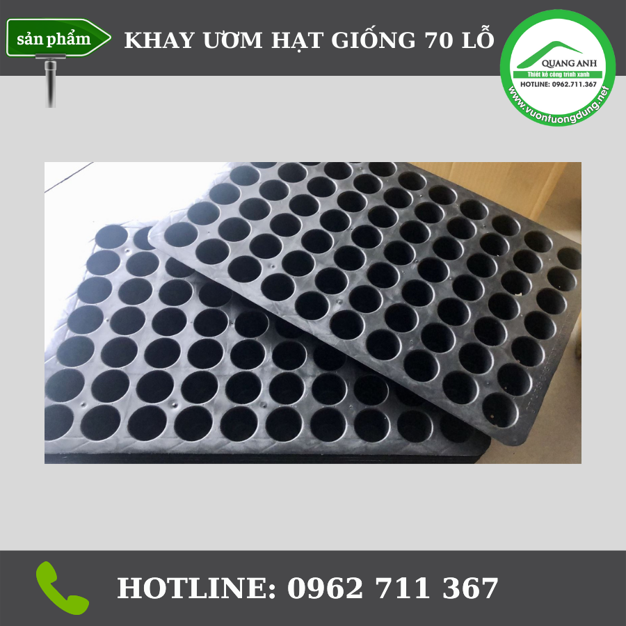 Khay ươm hạt giống - Dụng cụ cần có giúp tăng tỉ lệ nảy mầm cho cây