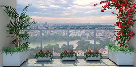 Ý tưởng mới giúp bạn thay đổi không gian của sân thượng Ý tưởng mới giúp bạn thay đổi không gian của sân thượng