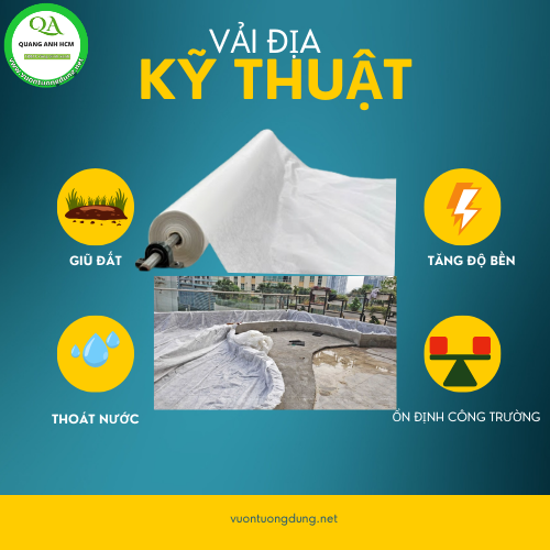 TOP 5 công dụng của Vải Địa Kỹ Thuật giúp thi công công trình trở nên DỄ DÀNG hơn TOP 5 công dụng của Vải Địa Kỹ Thuật giúp thi công công trình trở nên DỄ DÀNG hơn