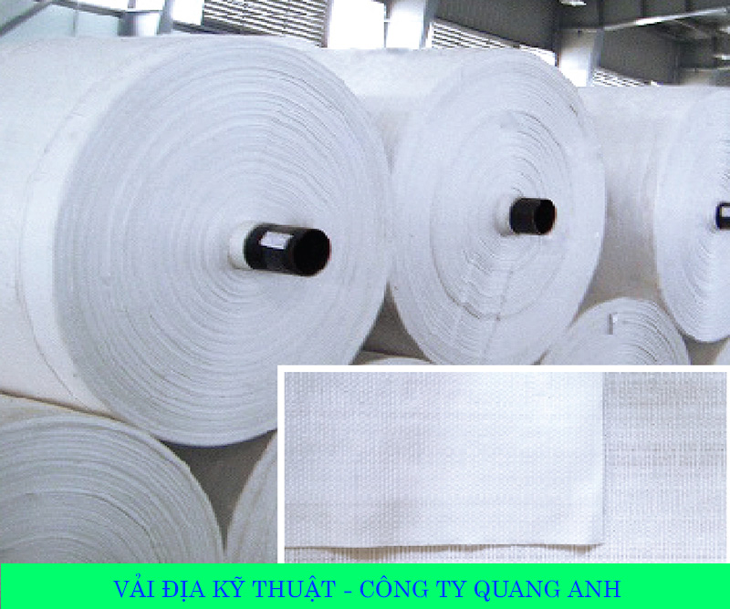Báo giá vải địa kỹ thuật giá chỉ 18,000 đồng/m2 - Công ty Quang Anh HCM