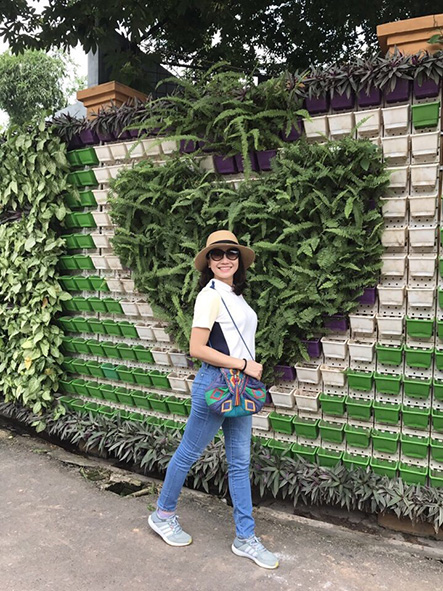 Thiết kế vườn tường đứng đẹp và sang trọng nhất cho ngôi nhà-Quang Anh